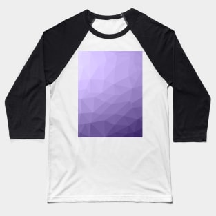 Ultra violet purple geometric mesh pattern Baseball T-Shirt